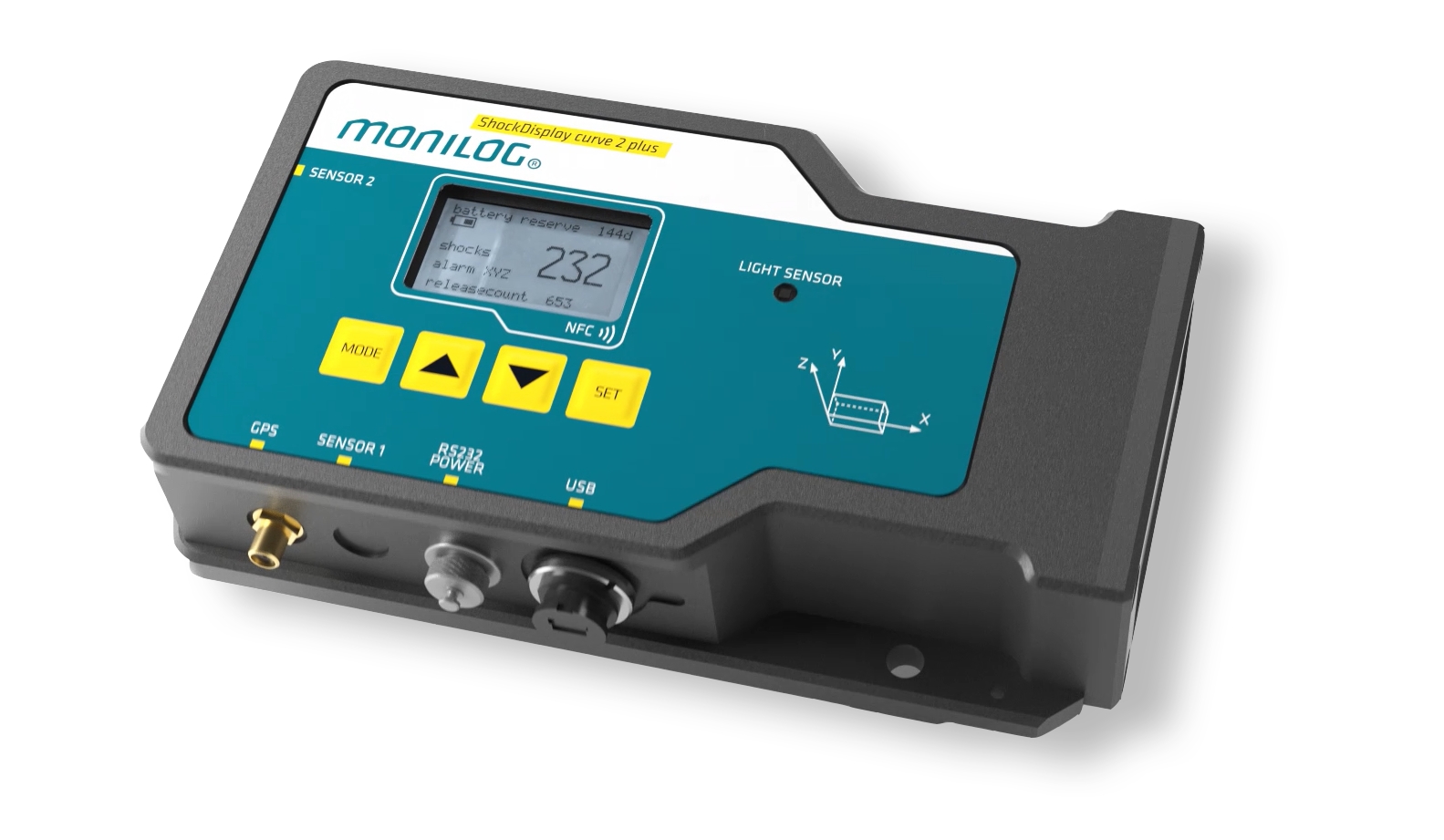 ShockDisplay curve 2 plus MONILOG®